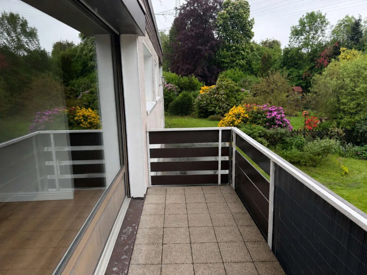 Balkon, 1. OG mi.