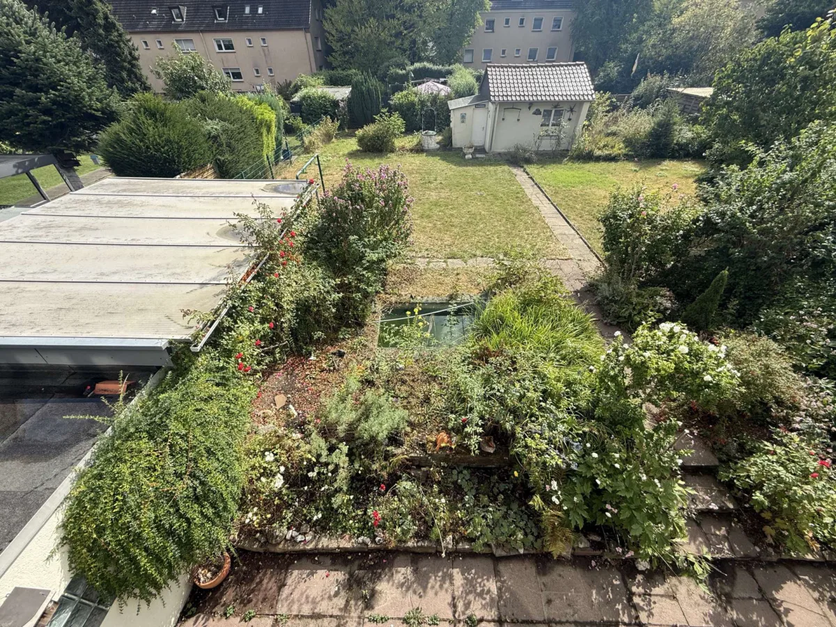 Gartenausblick